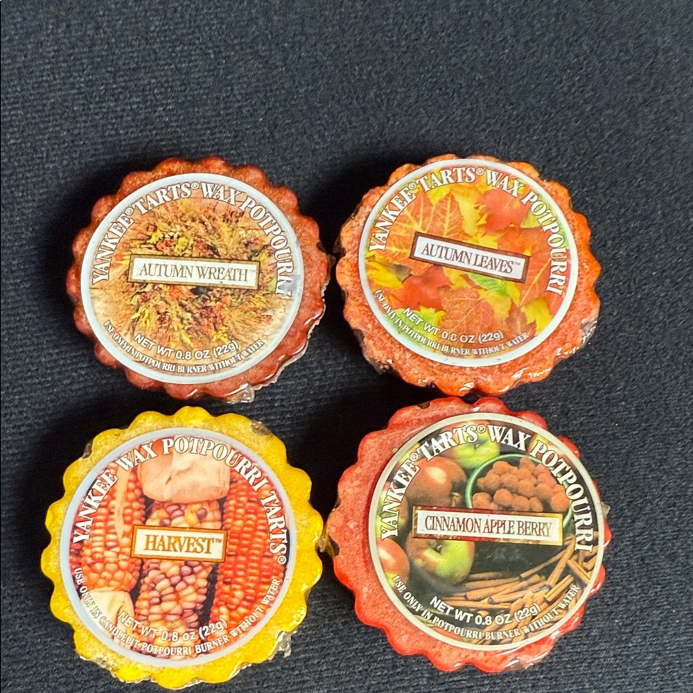 Yankee Candle‎ Wax Potpourri Tarts - Autumn Collection Harvest cinnamon Apple